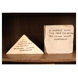 Original Tiles from Des Moines County Court House