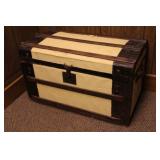 Vintage Painted Trunk