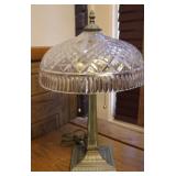 Vintage Crystal Table Lamp