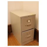 Metal 2 drawer File Cabinet