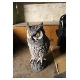 Plastic Owl Decoy
