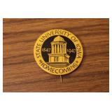1947 U of I Homecoming Buttons