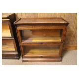 Antique Oak 2-Stack Barrister Bookcase