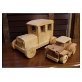 Carved Antique Cars
