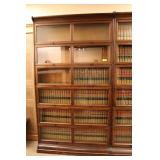 Gunn Antique Oak Double Pane 6-Stack Barrister Boo