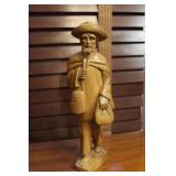13" Carved Statue