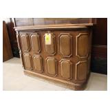 Antique Oak Credenza