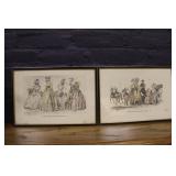 Vintage Victorian Fashion Prints