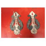 Cast Iron Ticket Holders