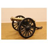 Brass & Cast Iron Replica Scale Model Canon