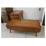 End Table, Drop Leaf Coffee Table