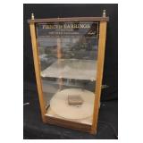 Lighted Revolving Earring Display Case