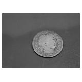 1900 S Silver Barber Quarter