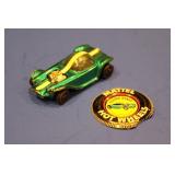 Hot Wheels Redline Beatnik Bandit & Button