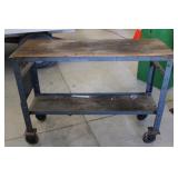 Rolling Steel Shop Cart
