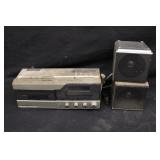 GE Stereo Cassette Clock Radio