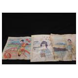 WWII Era Japanese Linens