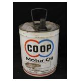 CO OP Motor Oil 5 gal. Can