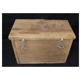 Primitive Wood Storage Box