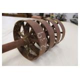 8" Iron Hit & Miss Engine Cart Wheels