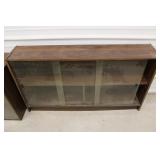 Pressed Wood Glass Front Display Case