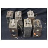 Wood Battery Box Ignition Coils