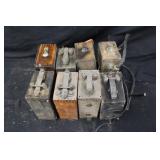 Wood Battery Box Ignition Coils
