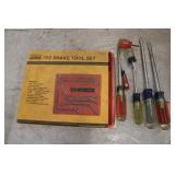 Brake Tool Set & Craftsman Screw Drivers
