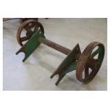 Cart Axel w/ 10" Wheels