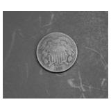 1867 Two Cent Coin
