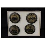 50th Anniversary Old Threshers Reunion Buttons