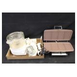 Waffle Maker, Handy chopper & Steamer