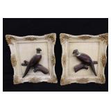 Chalkware Pheasant 3D Wall Art