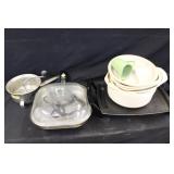 Griddle, Electric Skillet, Microwave Dishes