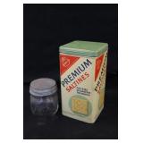 Vintage Ball Jar, Premium Saltine