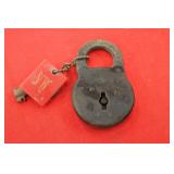 Vintage Eagle 6 Lever Lock w/key