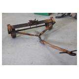Iron Cart Axle & Tongue
