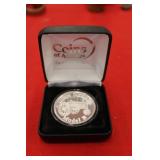 John Deere Model B 1 oz. Silver Round