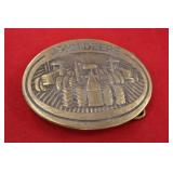 1981 Brass John Deere Tractors Belt Buckle