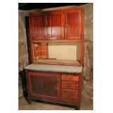 Antique Oak Hosier Style Cupboard