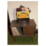 LP Records & Cabinet