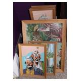 Old Paint by Number Paintings