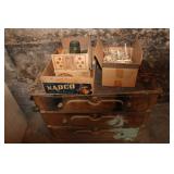 Antique Dresser, Glassware