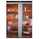 Contents of Wood Cabinet