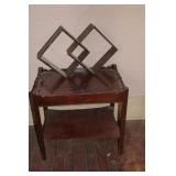 Mahogony Table, Shelf