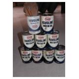 Havoline Motor Oil Tins