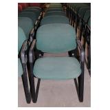 Green Reception Chairs