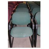 Green Reception Chairs