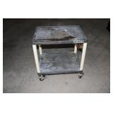 Poly Rolling Cart 18"x24"x26"