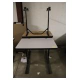 Adjustable Leg Computer Tables